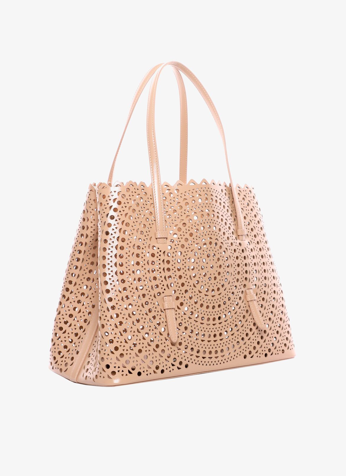 MINA 32 BAG IN VIENNE CALFSKIN ALAÏA SANDY MINA 32 BAG IN VIENNE CALFSKIN